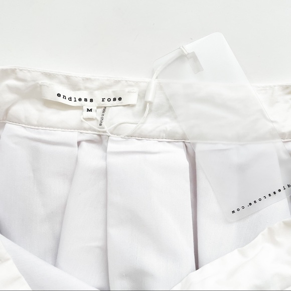 Endless Rose White A line Skirt Women Size M - Picture 13 of 14